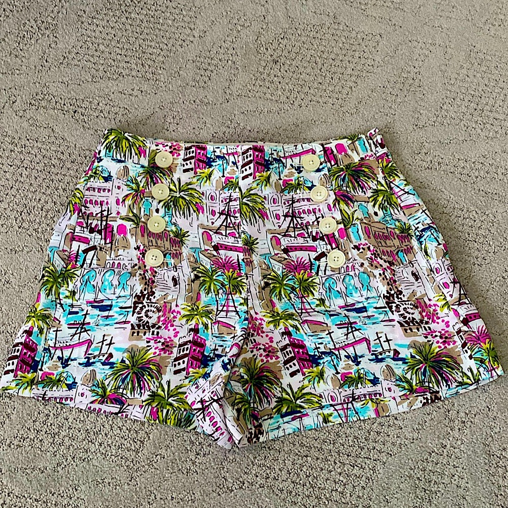 JCrew printed shorts